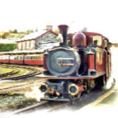 DAMPFZÜGE GESCHENKPAPIER SET