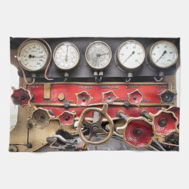 DAMPFZÜGE GESCHIRRTUCH