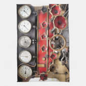 DAMPFZÜGE GESCHIRRTUCH (Vertikal)