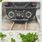 DAMPFZÜGE GESCHIRRTUCH (Gefaltet)