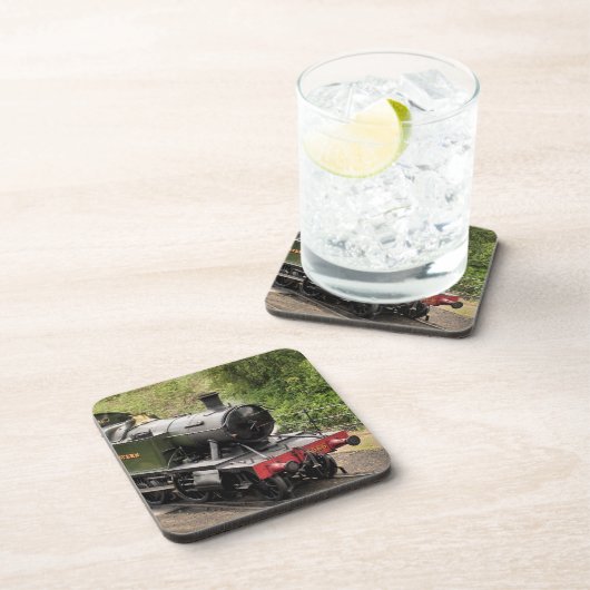 DAMPFZÜGE GETRÄNKEUNTERSETZER (Rechte Seite)