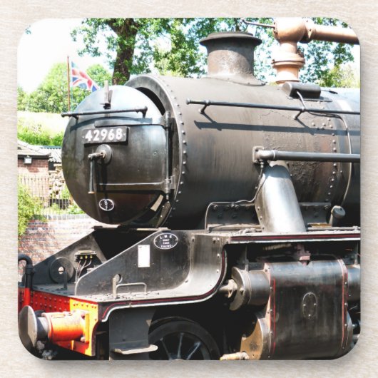 DAMPFZÜGE GETRÄNKEUNTERSETZER (Vorderseite)