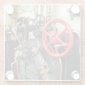 DAMPFZÜGE GLASUNTERSETZER (Rückseite)