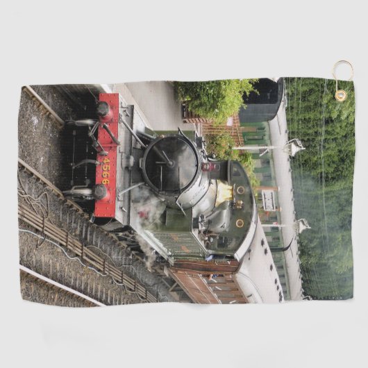 DAMPFZÜGE GOLFHANDTUCH (Horizontal)