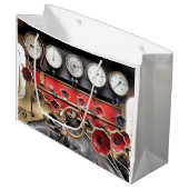 DAMPFZÜGE GROßE GESCHENKTÜTE (Vorderseite Schrägansicht)