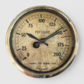 DAMPFZÜGE GROßE WANDUHR (Vorderseite)