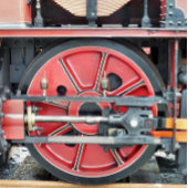 DAMPFZÜGE GROßE WANDUHR