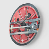 DAMPFZÜGE GROßE WANDUHR (Winkel)