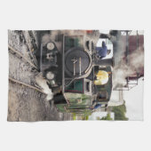 DAMPFZÜGE HANDTUCH (Horizontal)