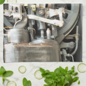 DAMPFZÜGE HANDTUCH (Gefaltet)