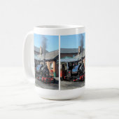 DAMPFZÜGE KAFFEETASSE (Vorderseite Links)