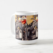 DAMPFZÜGE KAFFEETASSE (Vorderseite Links)