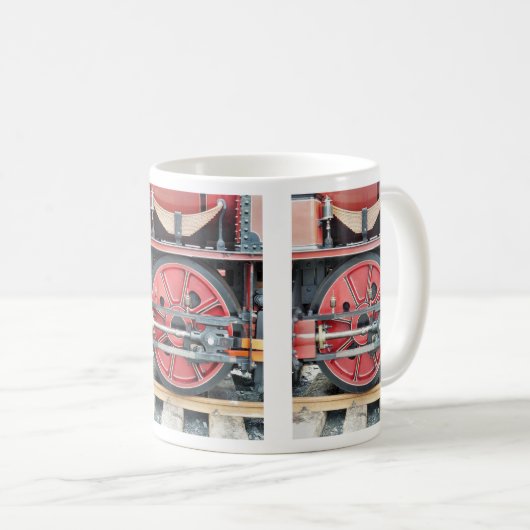 DAMPFZÜGE KAFFEETASSE (VorderseiteRechts)