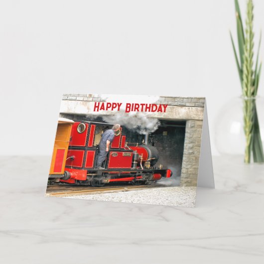 DAMPFZÜGE KARTE (Vorderseite)