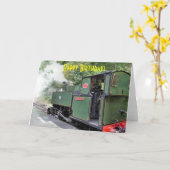 DAMPFZÜGE KARTE (Gelbe Blume)