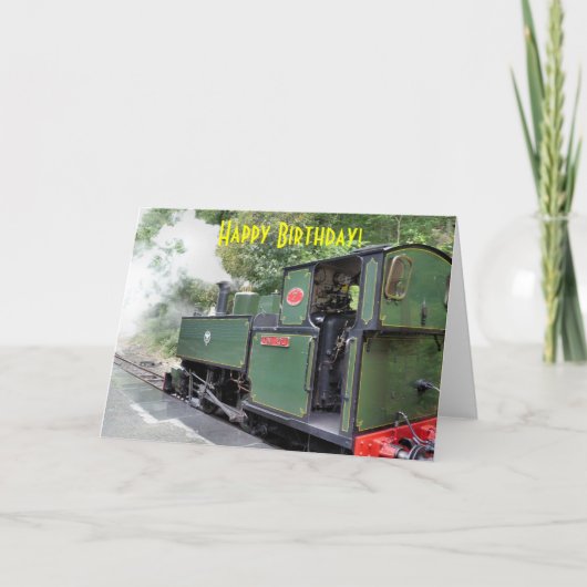 DAMPFZÜGE KARTE (Vorderseite)