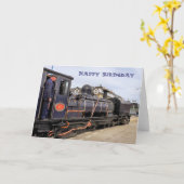 DAMPFZÜGE KARTE (Gelbe Blume)