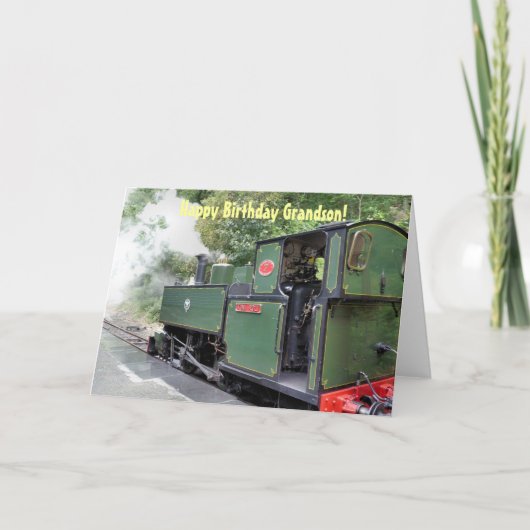 DAMPFZÜGE KARTE (Vorderseite)