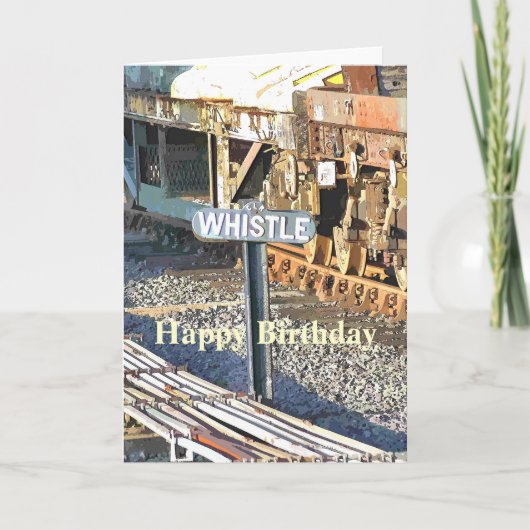 DAMPFZÜGE KARTE (Vorderseite)