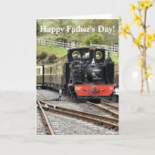 DAMPFZÜGE KARTE (Gelbe Blume)