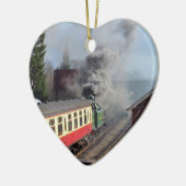 DAMPFZÜGE KERAMIK ORNAMENT (Links)