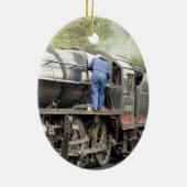 DAMPFZÜGE KERAMIK ORNAMENT (Hinten)