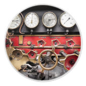 DAMPFZÜGE KERAMIKKNAUF (Vorderseite)