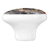 DAMPFZÜGE KERAMIKKNAUF (Seitenansicht)