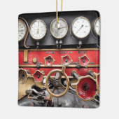 DAMPFZÜGE KERAMIKORNAMENT (Links)