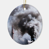 DAMPFZÜGE KERAMIKORNAMENT (Links)