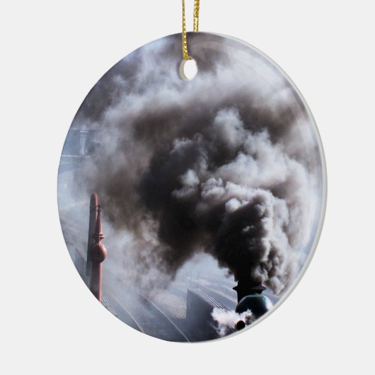 DAMPFZÜGE KERAMIKORNAMENT (Links)