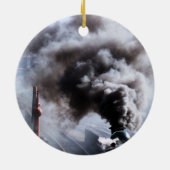 DAMPFZÜGE KERAMIKORNAMENT (Hinten)