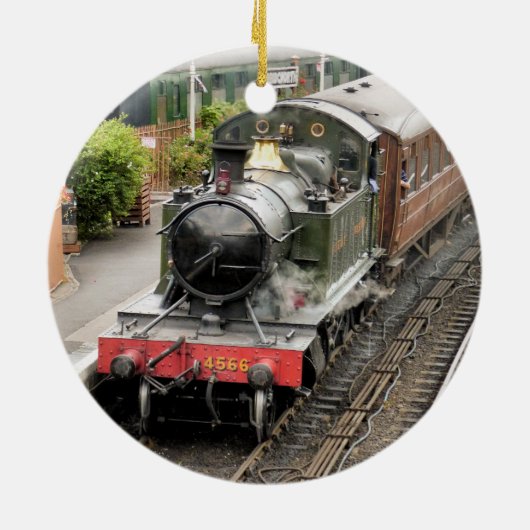 DAMPFZÜGE KERAMIKORNAMENT (Hinten)