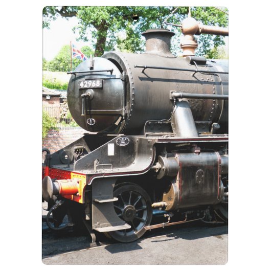 DAMPFZÜGE KLEMMBRETT (Rückseite)