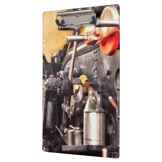 DAMPFZÜGE KLEMMBRETT (Links)