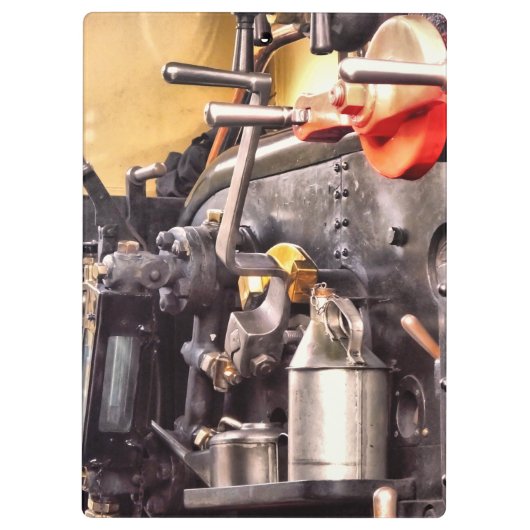 DAMPFZÜGE KLEMMBRETT (Rückseite)