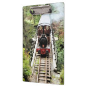 DAMPFZÜGE KLEMMBRETT (Links)