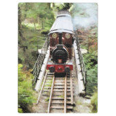 DAMPFZÜGE KLEMMBRETT (Rückseite)