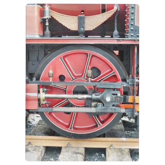 DAMPFZÜGE KLEMMBRETT (Rückseite)