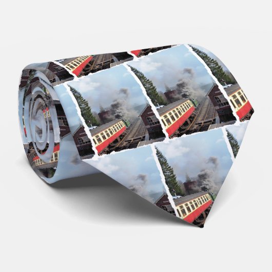 DAMPFZÜGE KRAWATTE (Gerollt)