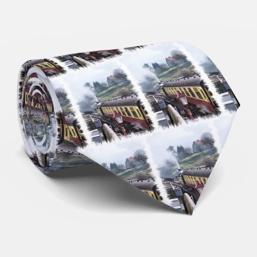 DAMPFZÜGE KRAWATTE (Gerollt)