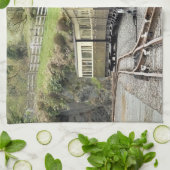 DAMPFZÜGE KÜCHENTUCH (Gefaltet)