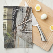 DAMPFZÜGE KÜCHENTUCH (Viertel Falte)