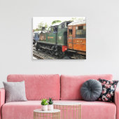 DAMPFZÜGE LEINWANDDRUCK (Insitu (Wohnzimmer))