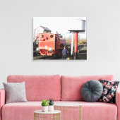 DAMPFZÜGE LEINWANDDRUCK (Insitu (Wohnzimmer))
