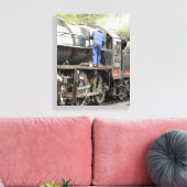 DAMPFZÜGE LEINWANDDRUCK (Insitu (Wohnzimmer))