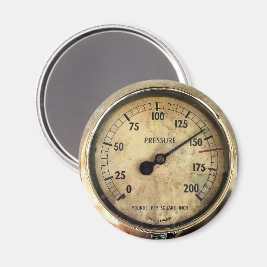 DAMPFZÜGE MAGNET (Vorderseite/Rückseite)