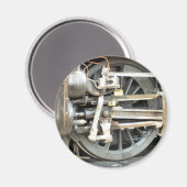 DAMPFZÜGE MAGNET (Vorderseite/Rückseite)