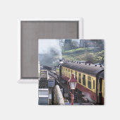 DAMPFZÜGE MAGNET (Vorderseite/Rückseite)