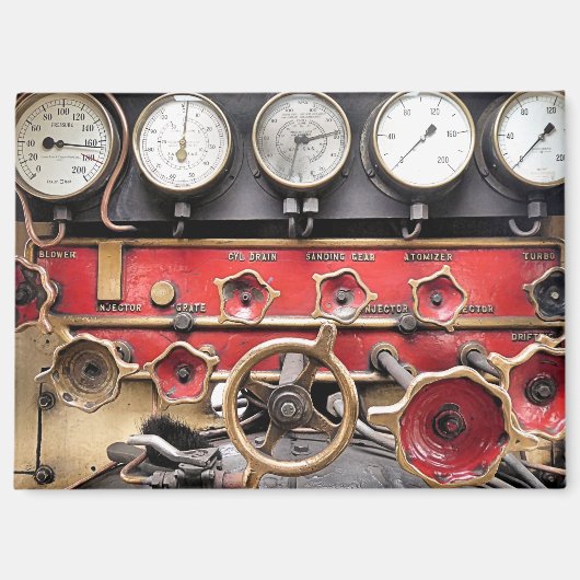 DAMPFZÜGE MAGNET (Vorderseite)